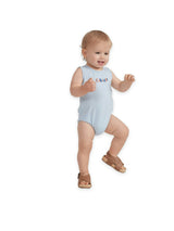Multi Color Stripe Onesie