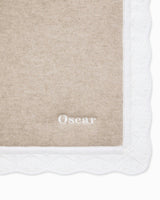 Cashmere Blanket in Oatmeal