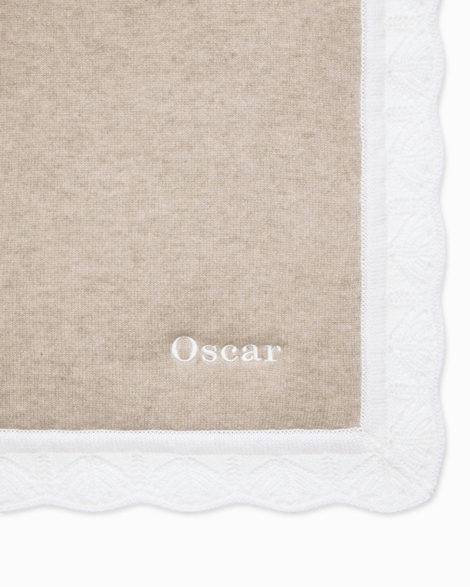 Cashmere Blanket in Oatmeal