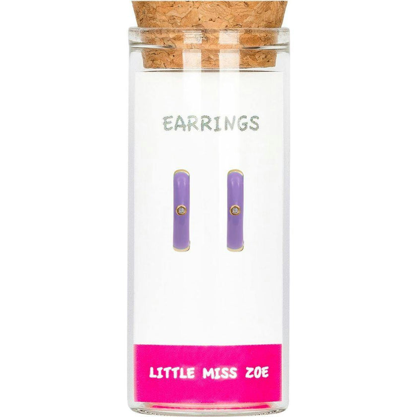 Hoop Earrings In A Bottle