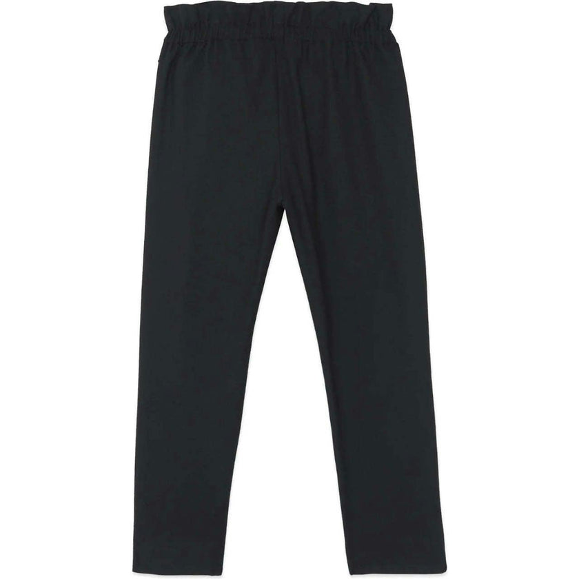 TARTINE ET CHOCOLAT PANTS WITH A KNOT - BLACK