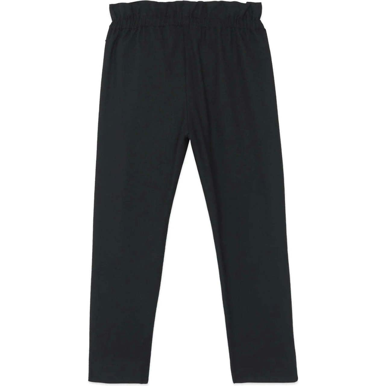 TARTINE ET CHOCOLAT PANTS WITH A KNOT - BLACK