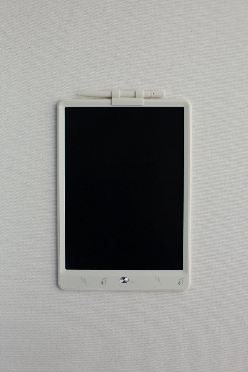 Blue Floral Tablet
