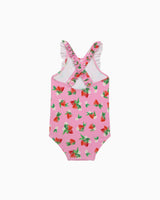 Baby Frill Swimsuit in Strawberry