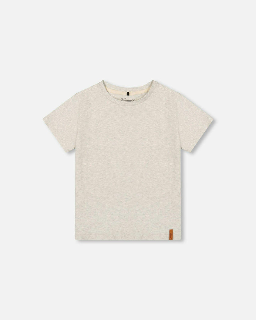 Organic Cotton Jersey T-Shirt Solid