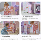 Olivia's Little World Wood Doll Nursery with Cradle