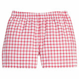 Basic Short - Red Windowpane