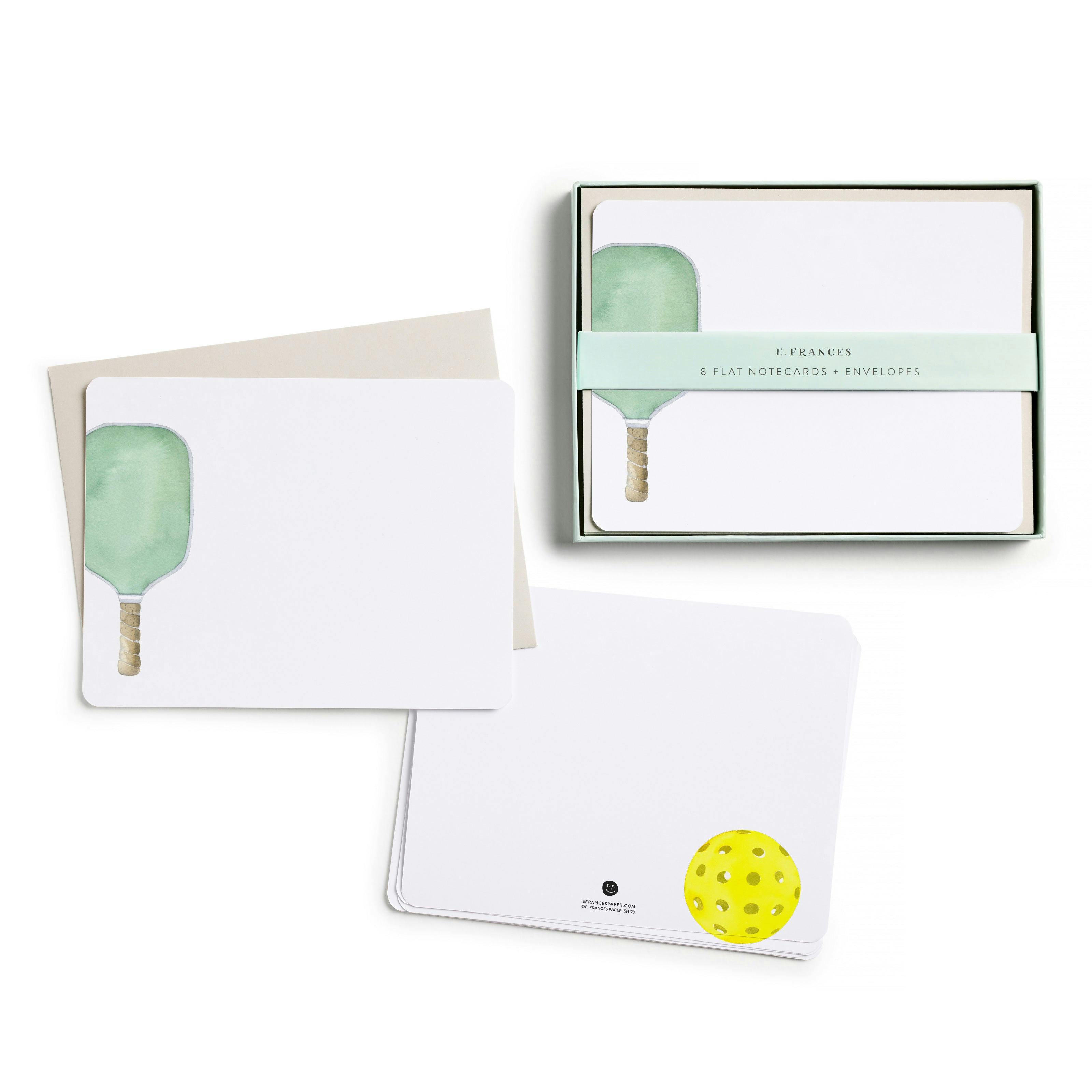 Set of 8 Flat Notecards