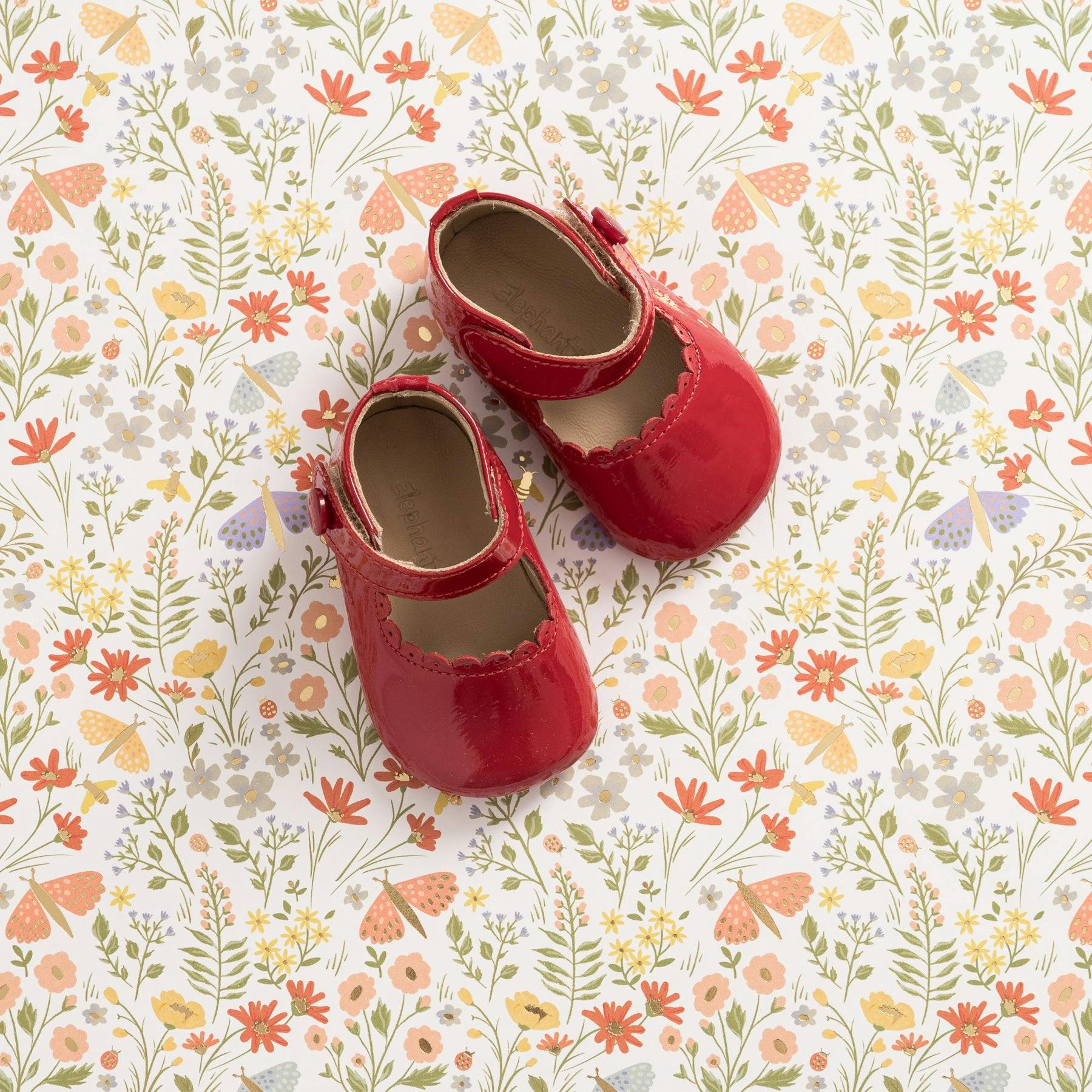 Baby Mary Jane | Red Patent Leather