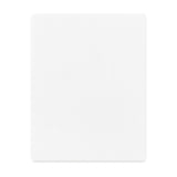 All-Stages Midi Crib Sheet in GOTS Certified Organic Brushed Cotton in Bright White
