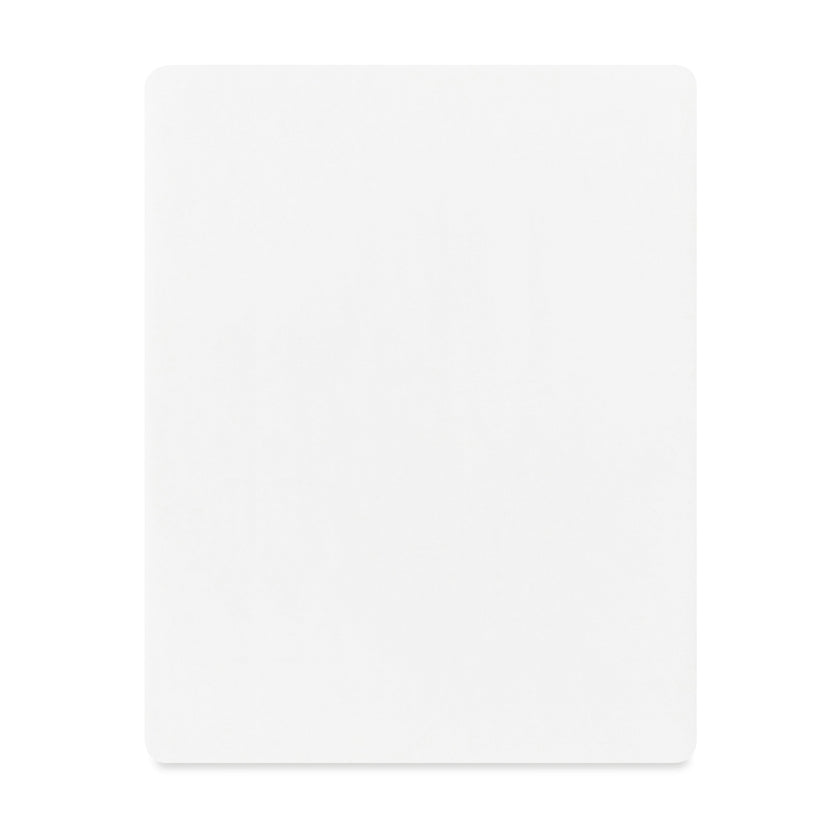All-Stages Midi Crib Sheet in GOTS Certified Organic Brushed Cotton in Bright White