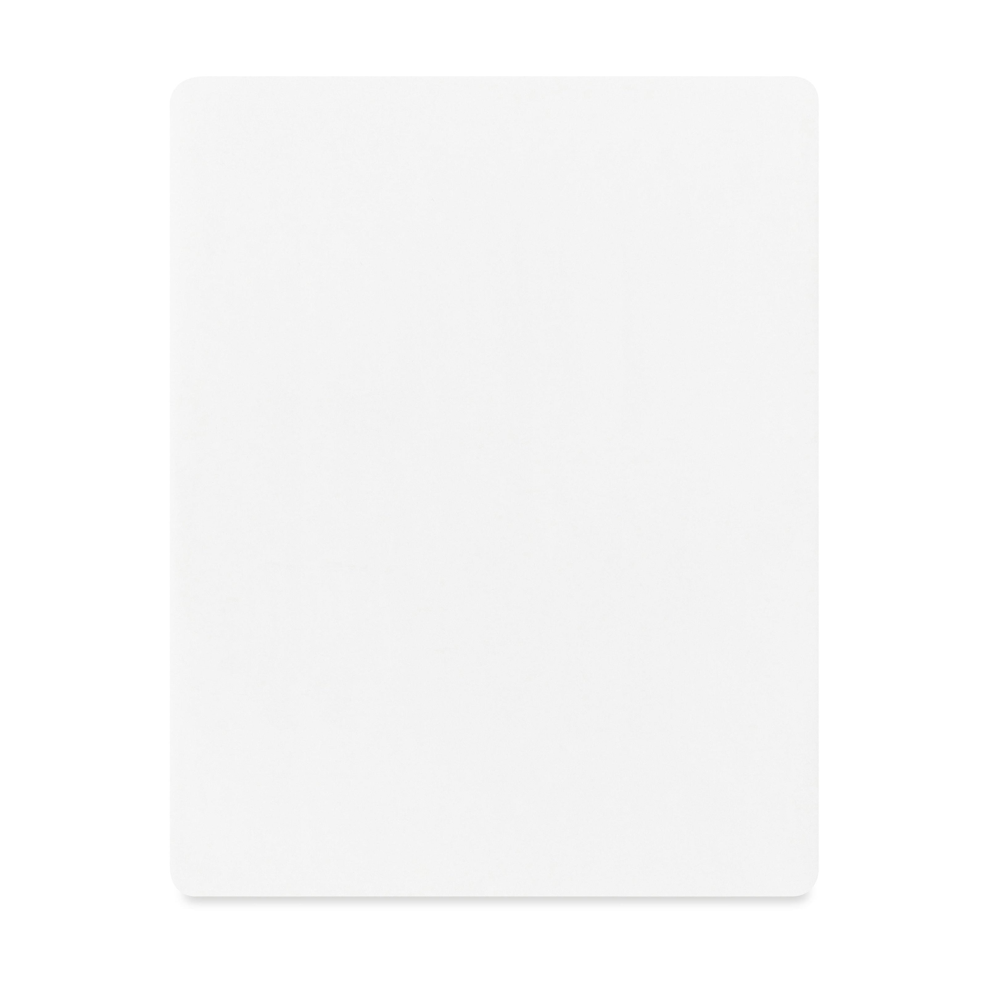 All-Stages Midi Crib Sheet in GOTS Certified Organic Brushed Cotton in Bright White