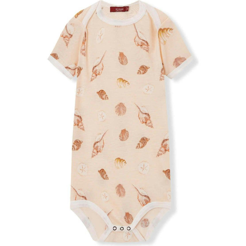 Seashells Bamboo Short Sleeve One Piece