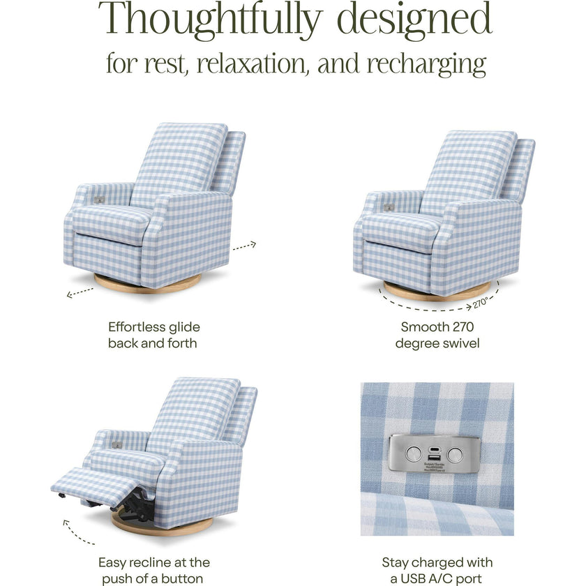 Crewe Electronic Recliner & Swivel Glider