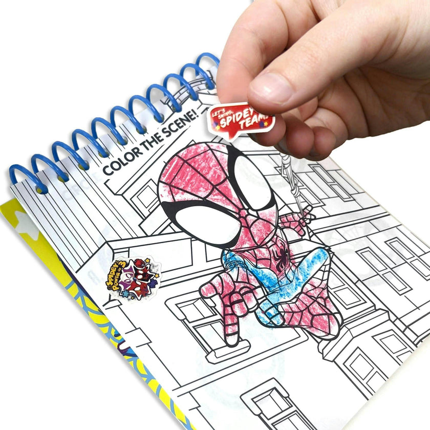 Spiderman My Own Creativity Set W/ Carrying Case
