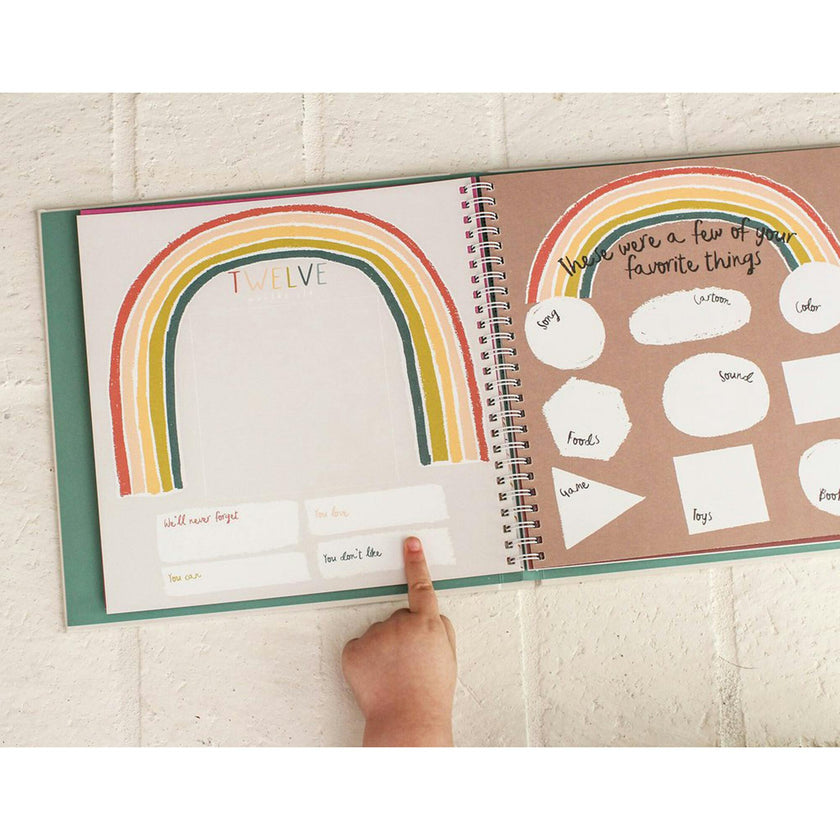 Little Rainbow Memory Baby Book