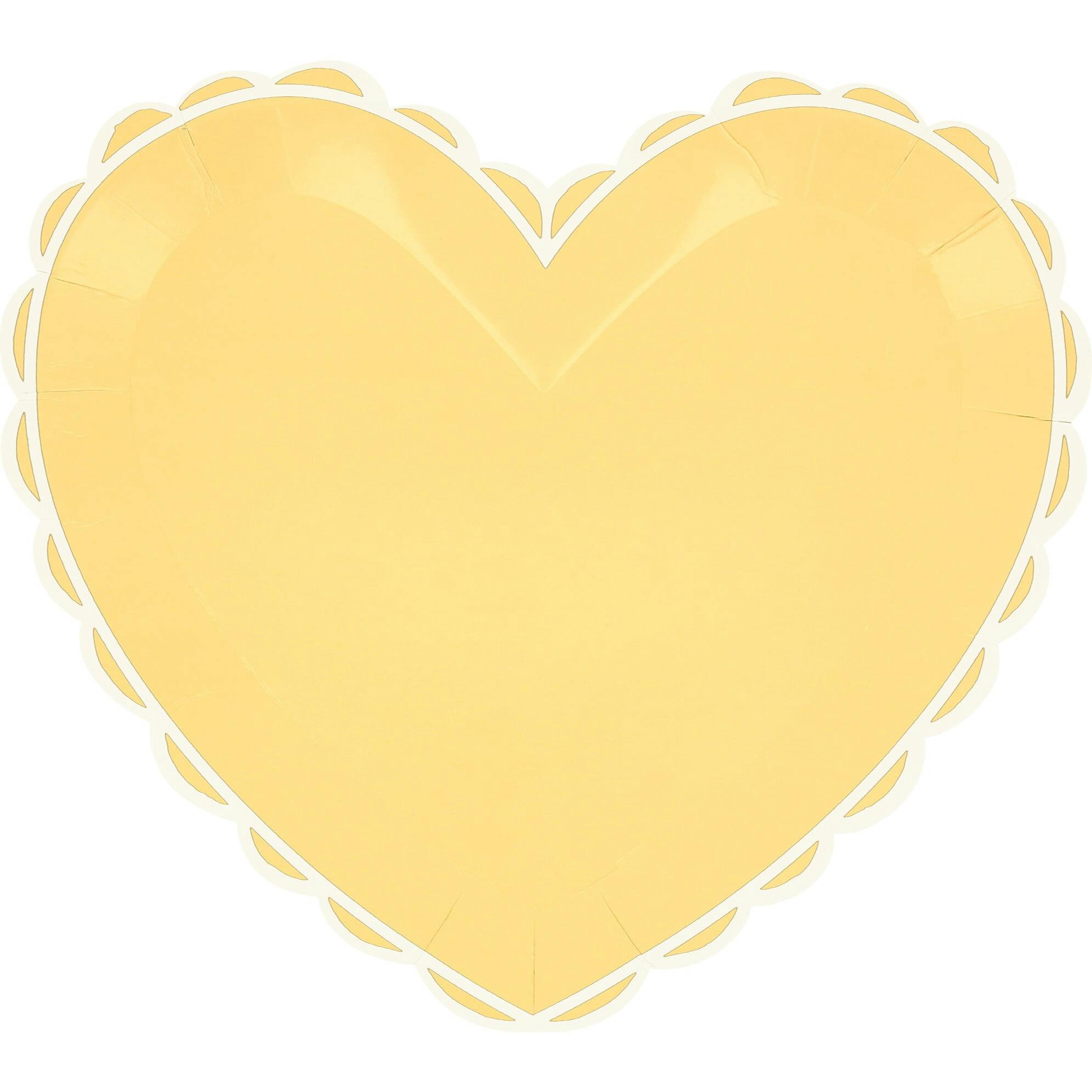Pastel Heart Large Plates