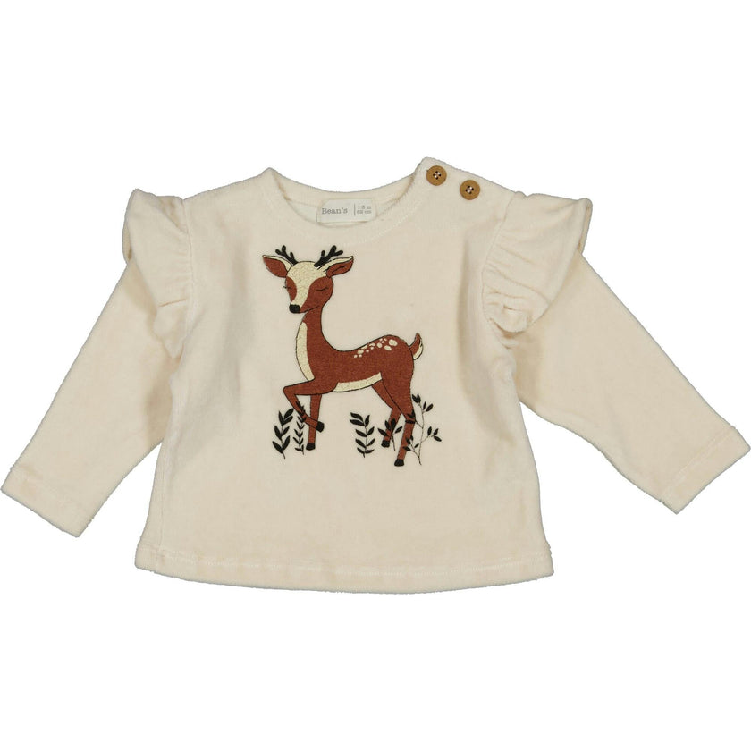 Deer Graphic Pullover Sweater