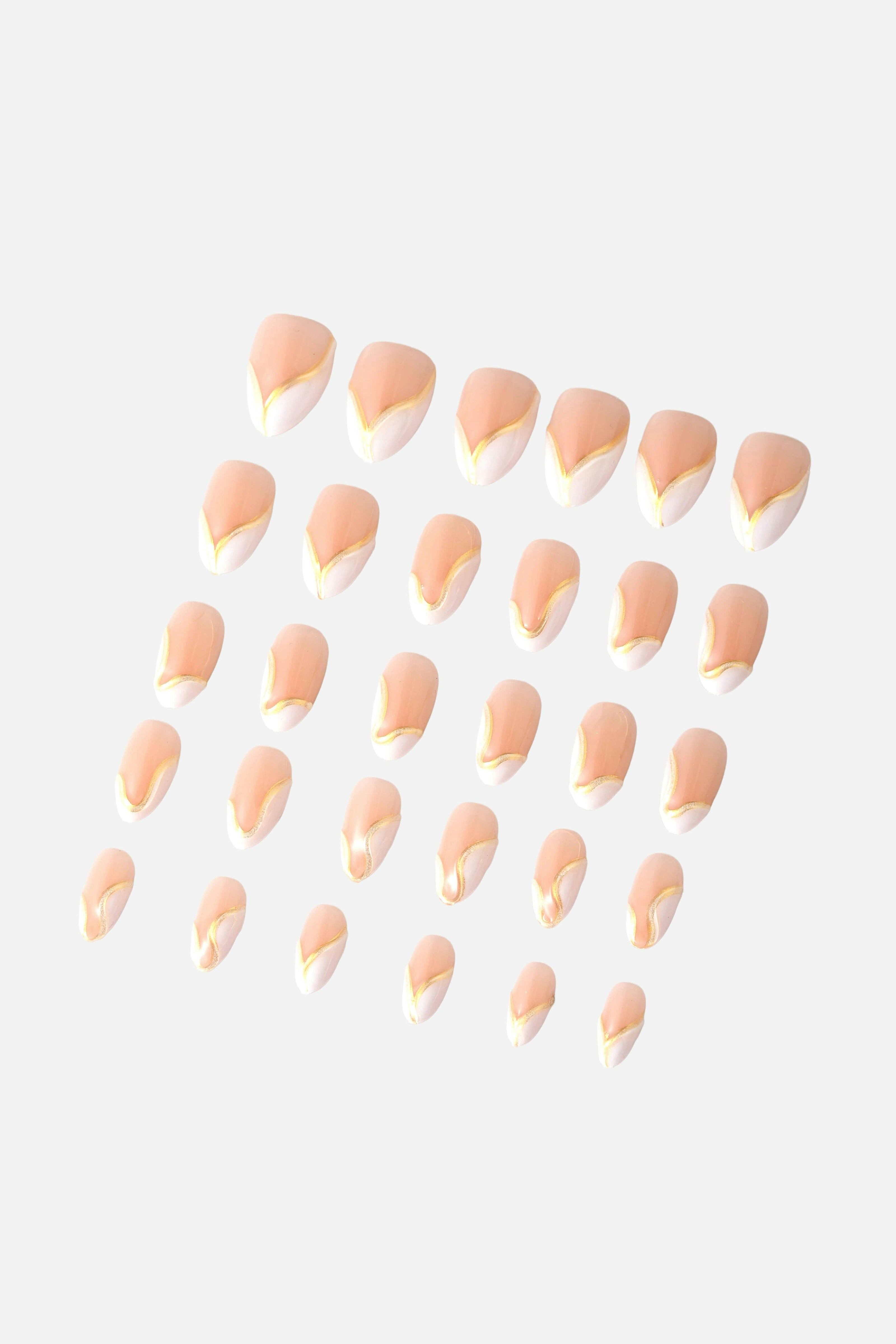 Simple But Make It A Statement - Short Almond Press-On Nails
