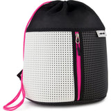 Sophy Drawstring Backpack Neon Pink