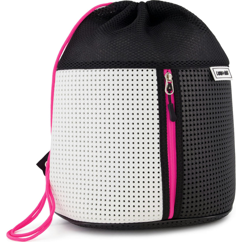 Sophy Drawstring Backpack Neon Pink