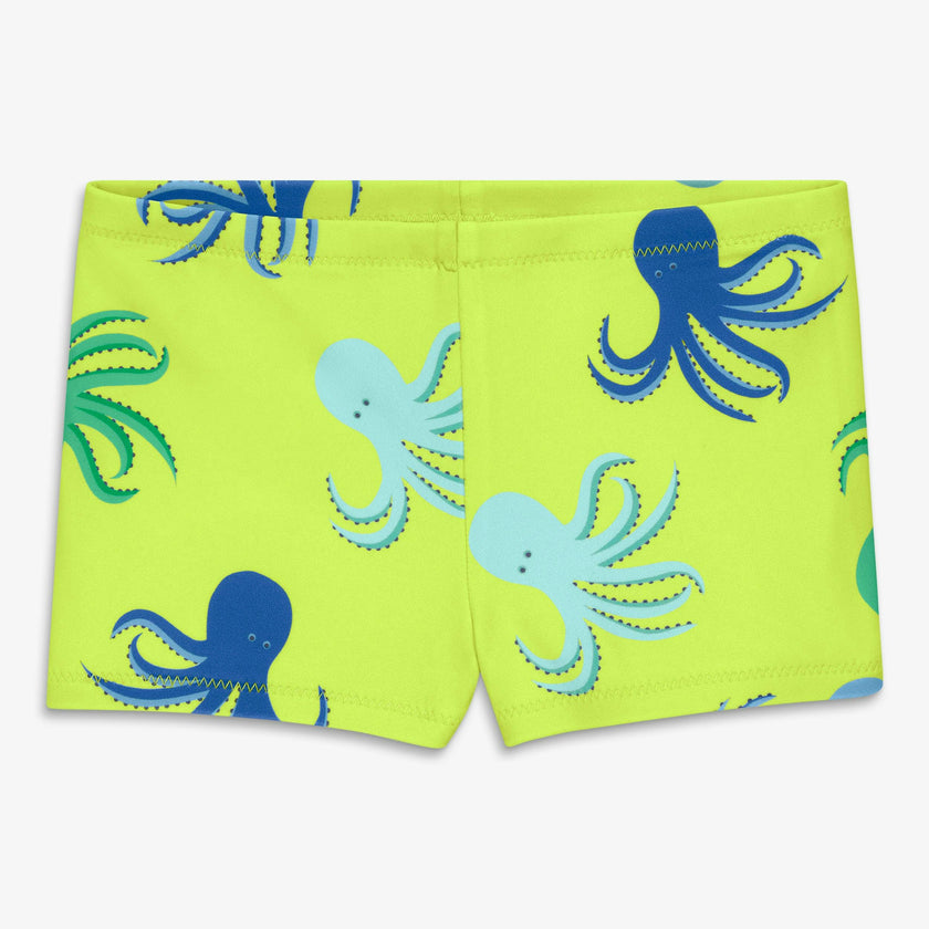 Kids swim shortie in octopus pals