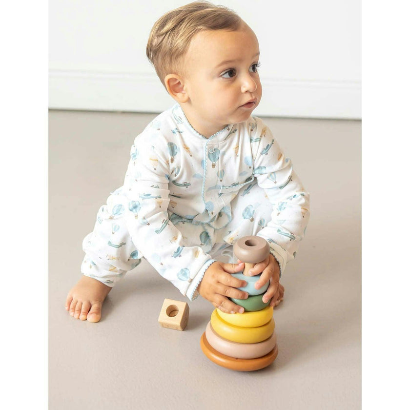 Little Airplanes Pima Baby Pajama