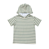 Short Sleeve Hoodie Pullover