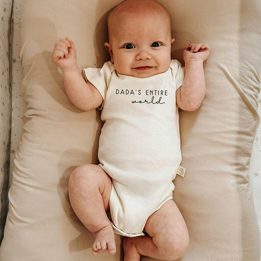 Dada's Entire World Organic Baby Bodysuit