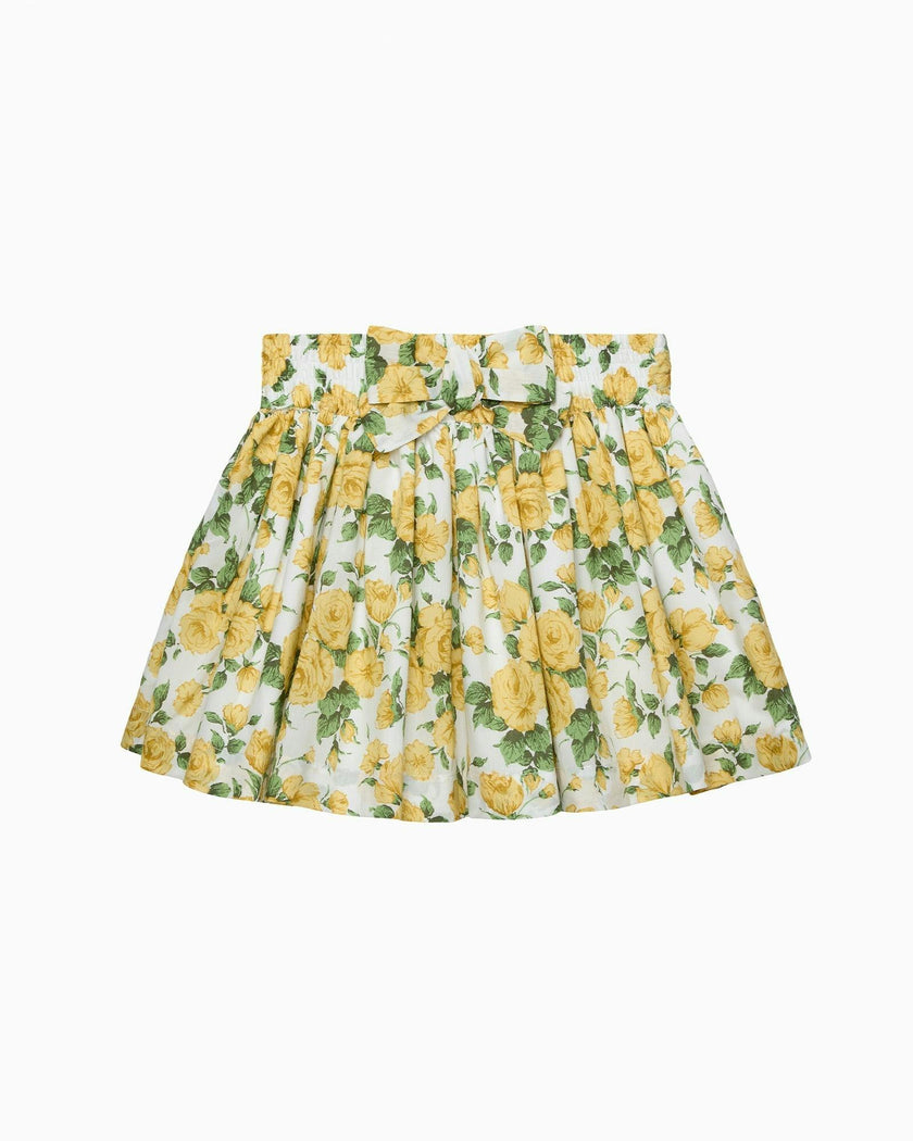 Carline Rose Skirt in Yellow