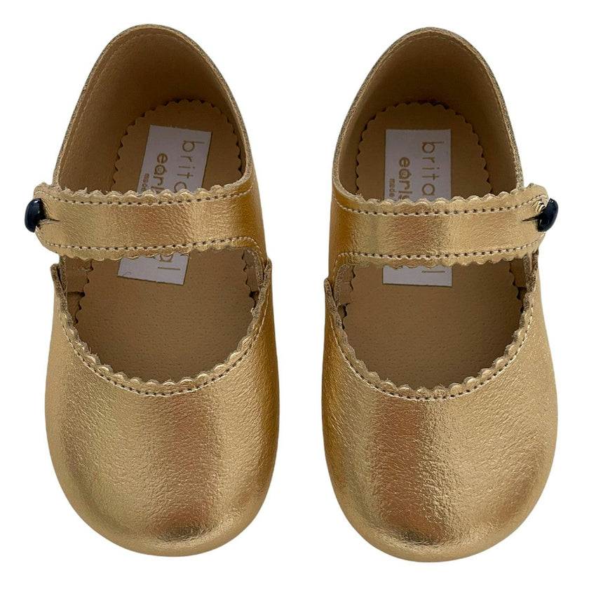 Emma British Pre-Walker Baby Girl Shoes - Special Edition - Starry Night
