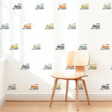 Train Engines • Peel-and-Stick Wall Decals