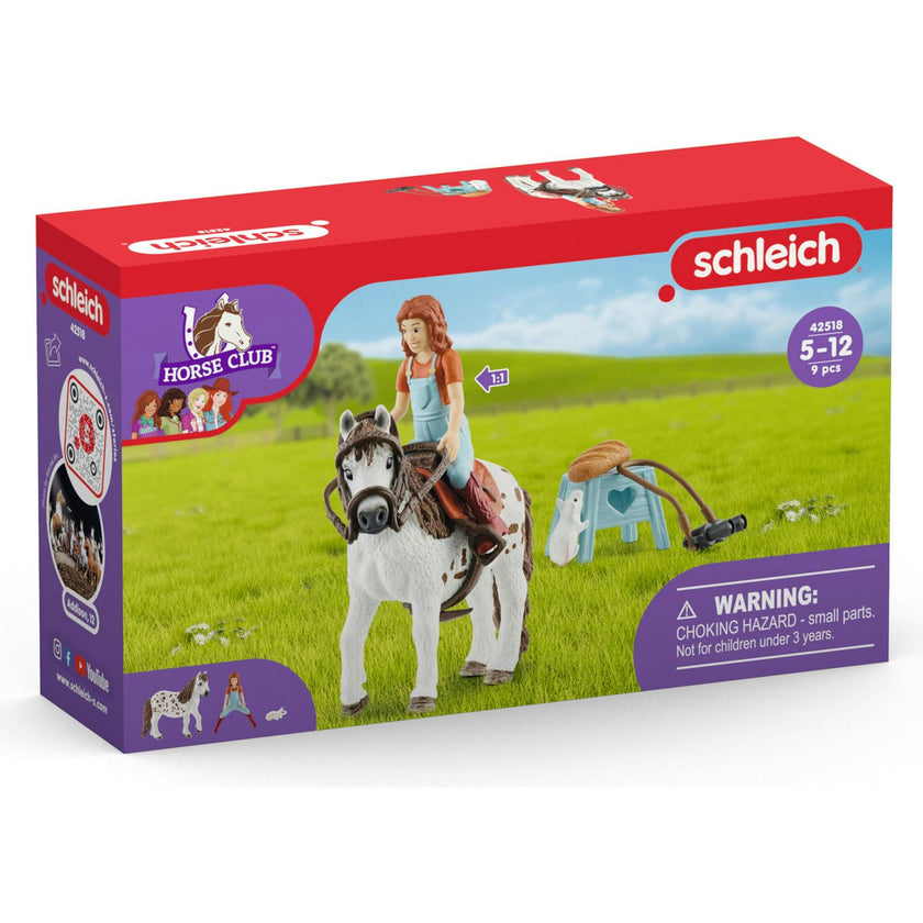 Schleich Club: Mia & Spotty - & Rider Figurine Playset