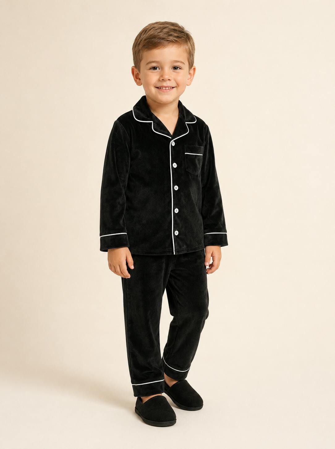 Velvet Grandfather PJs