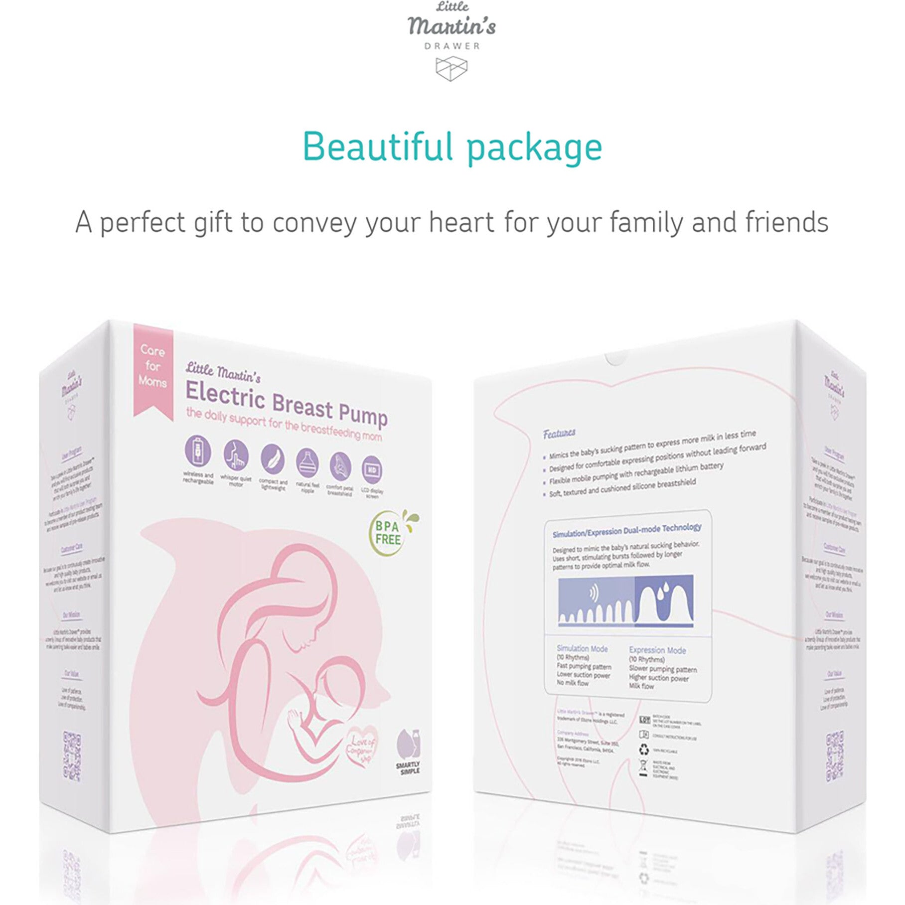 Electric Single Breast Pump: Pink