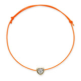 Kids Sparkle Heart Charm Bracelet