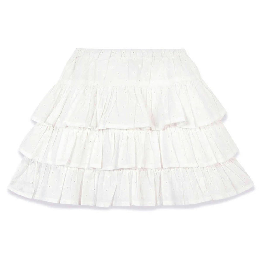 BONTON Classic Eyelet Rafale Skirt