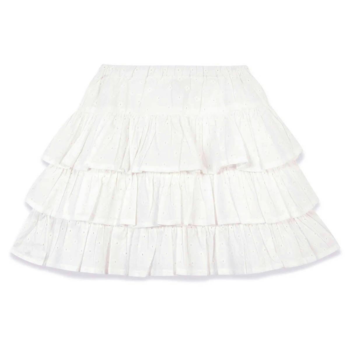 BONTON Classic Eyelet Rafale Skirt