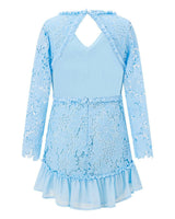 Sabina Embroidered Mini Dress