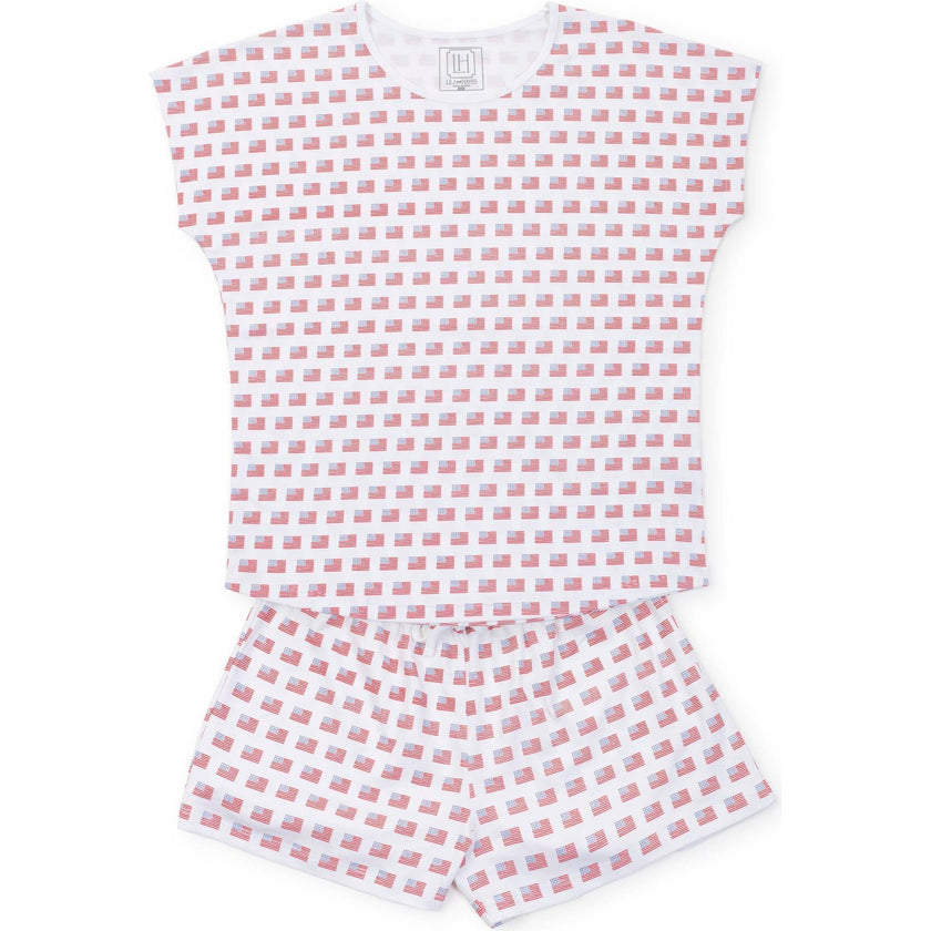 Riley Women'S Pajama Short Set, Baseball Grandslam