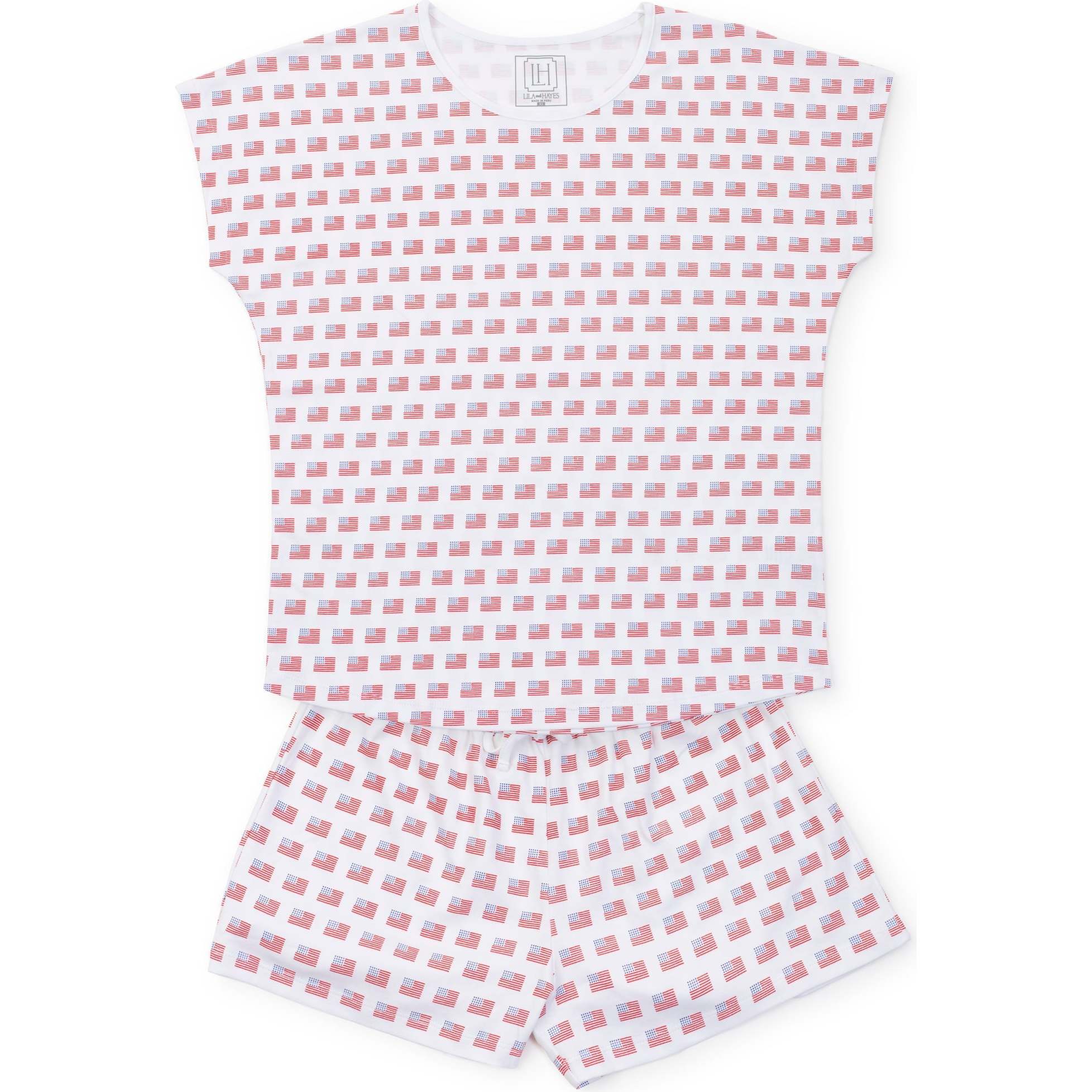 Riley Women'S Pajama Short Set, Baseball Grandslam
