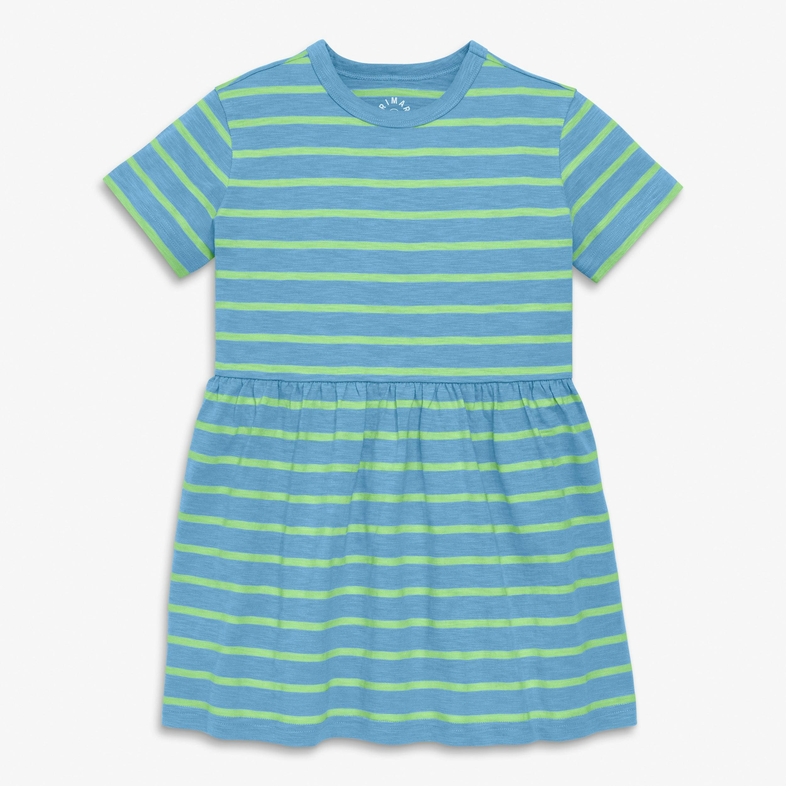 Clearance kids stripe easy dress