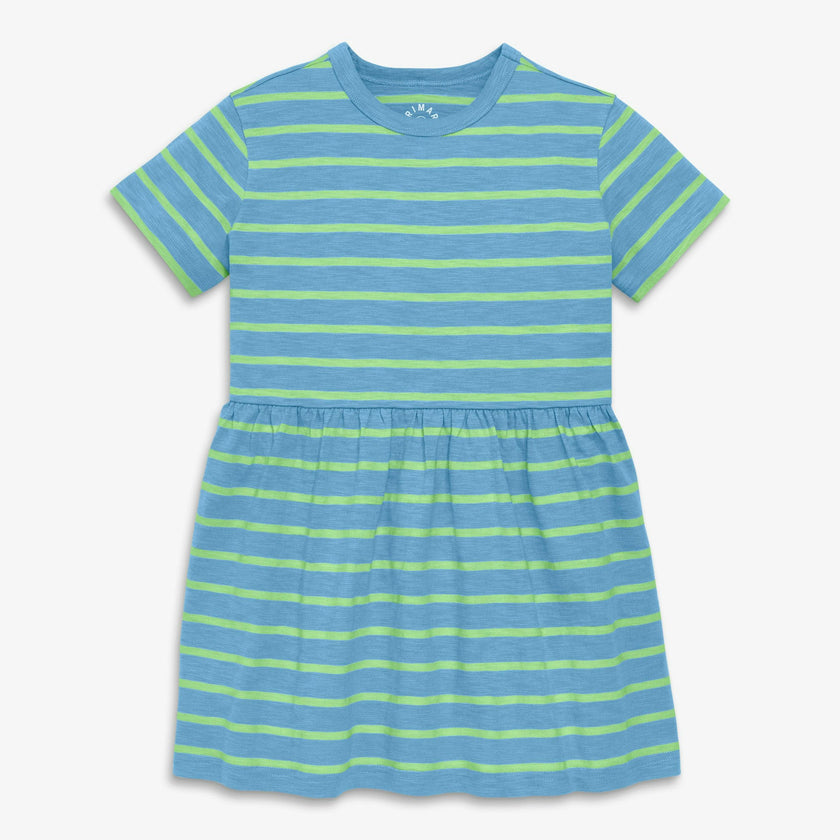 Clearance kids stripe easy dress