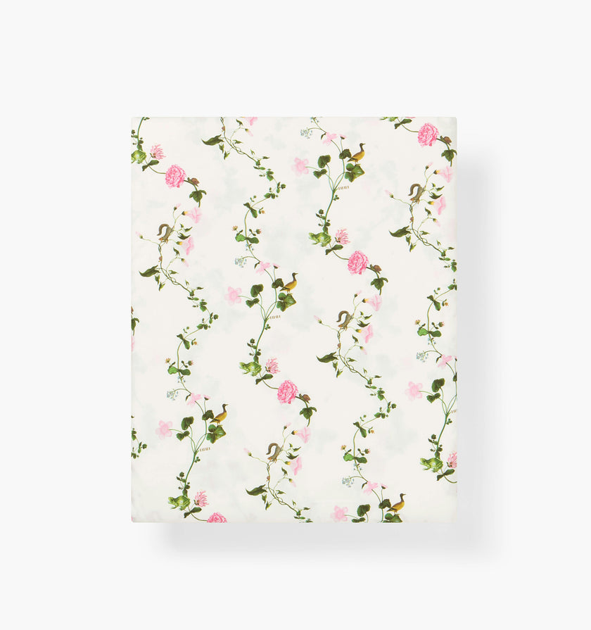 The Crib Sheet - Pink Pond Floral
