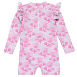 Pink Lagoon LS Sunsuit