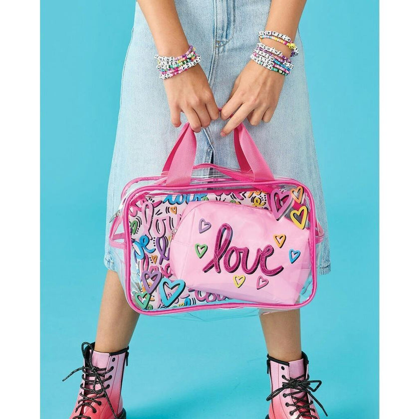 Corey Paige Love Letters Cosmetic Bag Trio