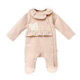 Pink Lovely Kitten Babygrow