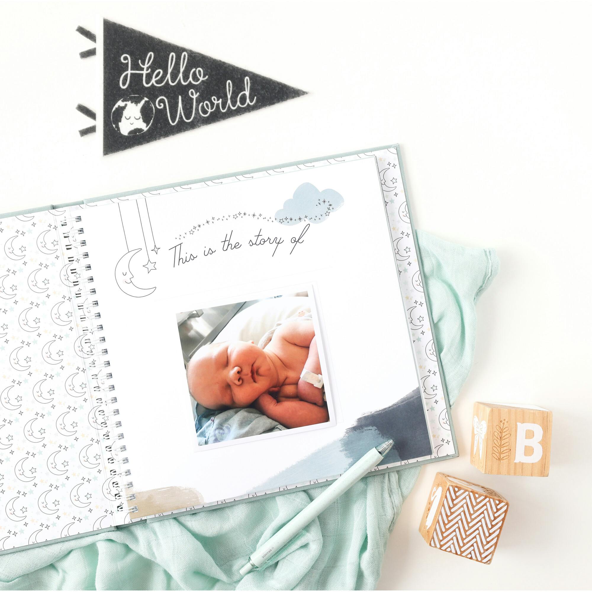 Celestial Skies Luxury Memory Baby Book