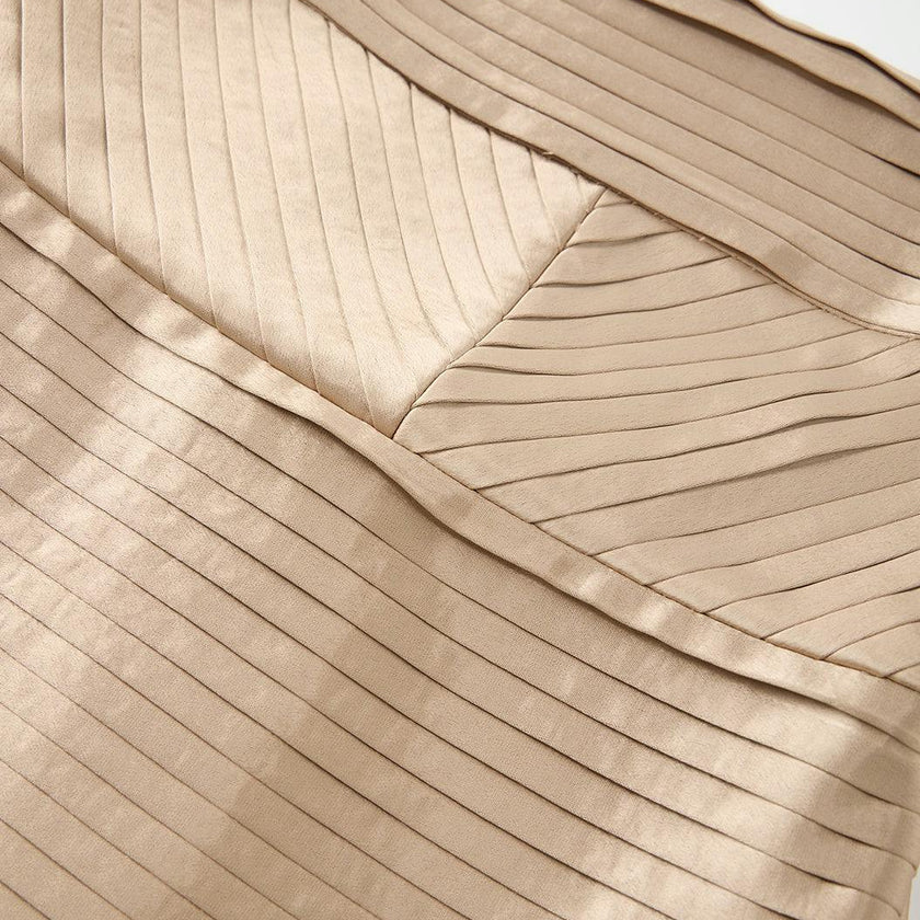 Jasmine Pleated Mini Dress