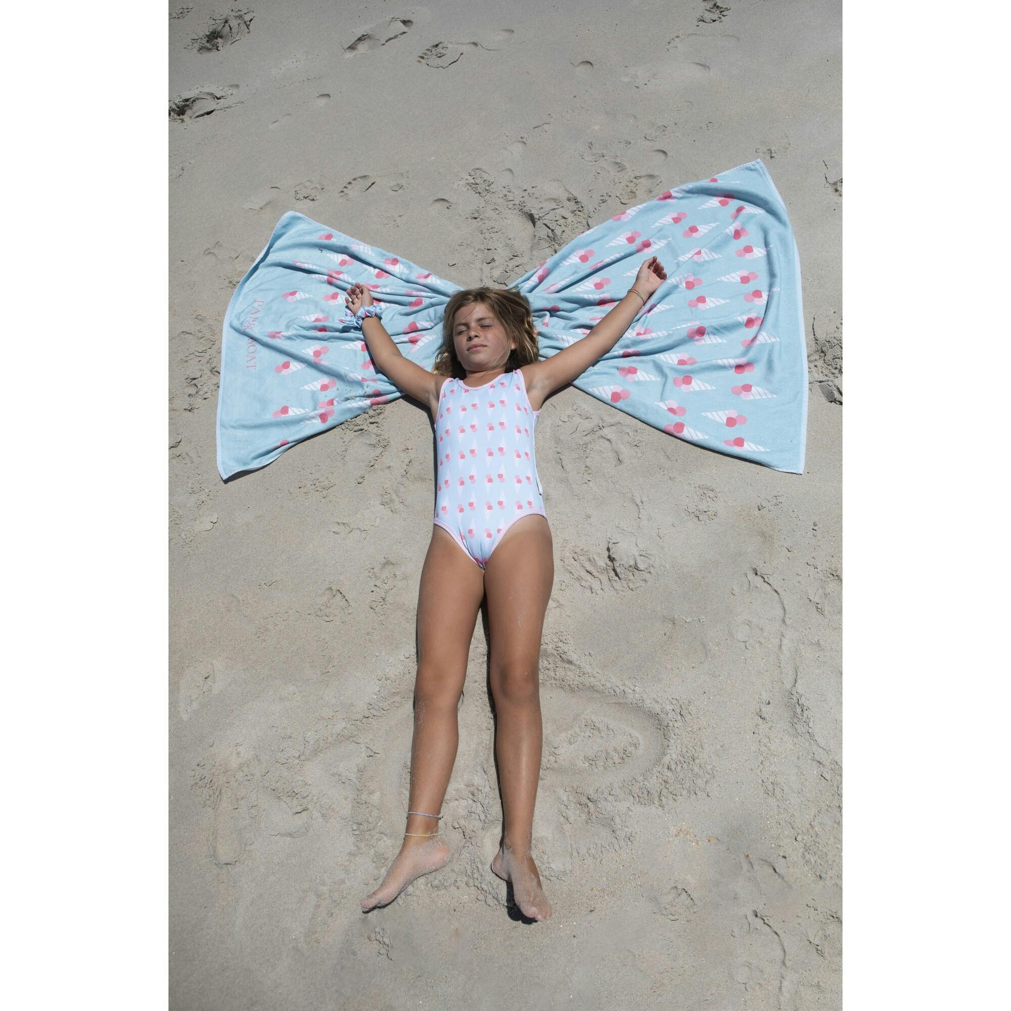 Ice cream dream large beach towel